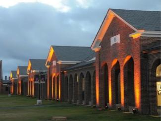 outside of a workhouse 