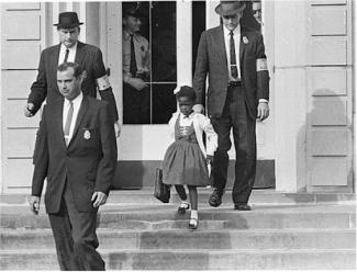 ruby bridges being escorted by us marshals