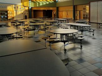 high school cafeteria