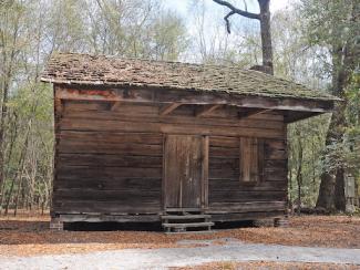 slave house at the gregg plantation in mars bluff florence south carolina