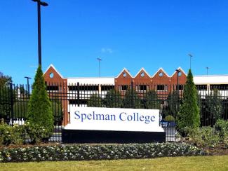spelman college sign