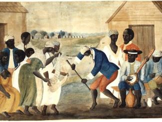 enslaved persons dancing