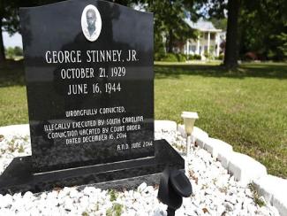gravestone for george stinney jr