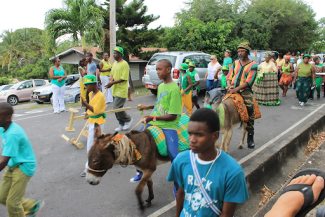 parade goers for st patricks parade