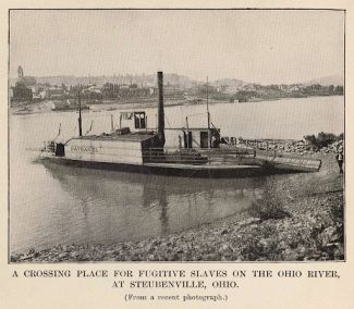 ship docked at a port that has nathaniel written on the side