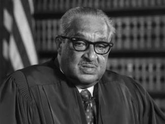 portrait of thurgood marshall