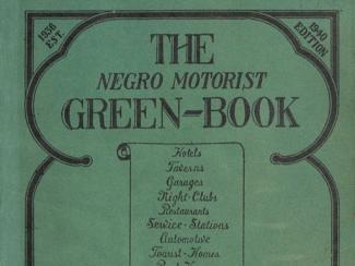 front of the green book 