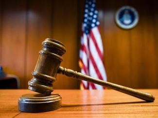 gavel on top of a desk