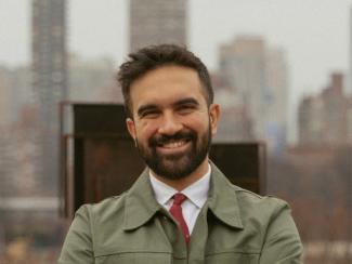 mayor zohran mamdani smiling