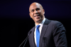 senator cory booker smiling